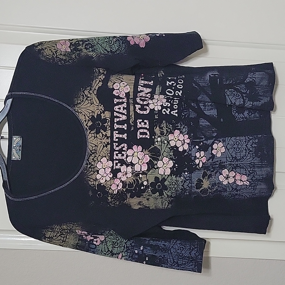 Black vintage top